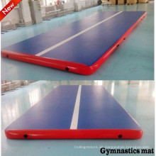 Qualitativ hochwertige Tropfen Stich aufblasbare Turnhalle Matratze für Gymnastik Ausbildung